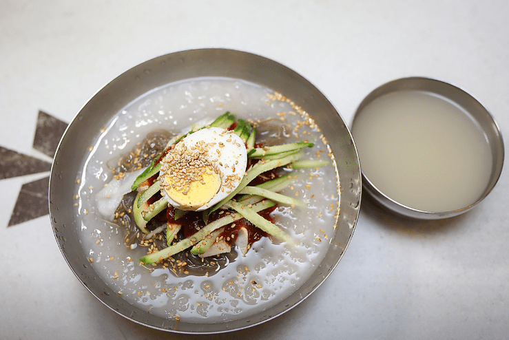 광명사거리 맛집 &quot;뚱보냉면&quot; 음식