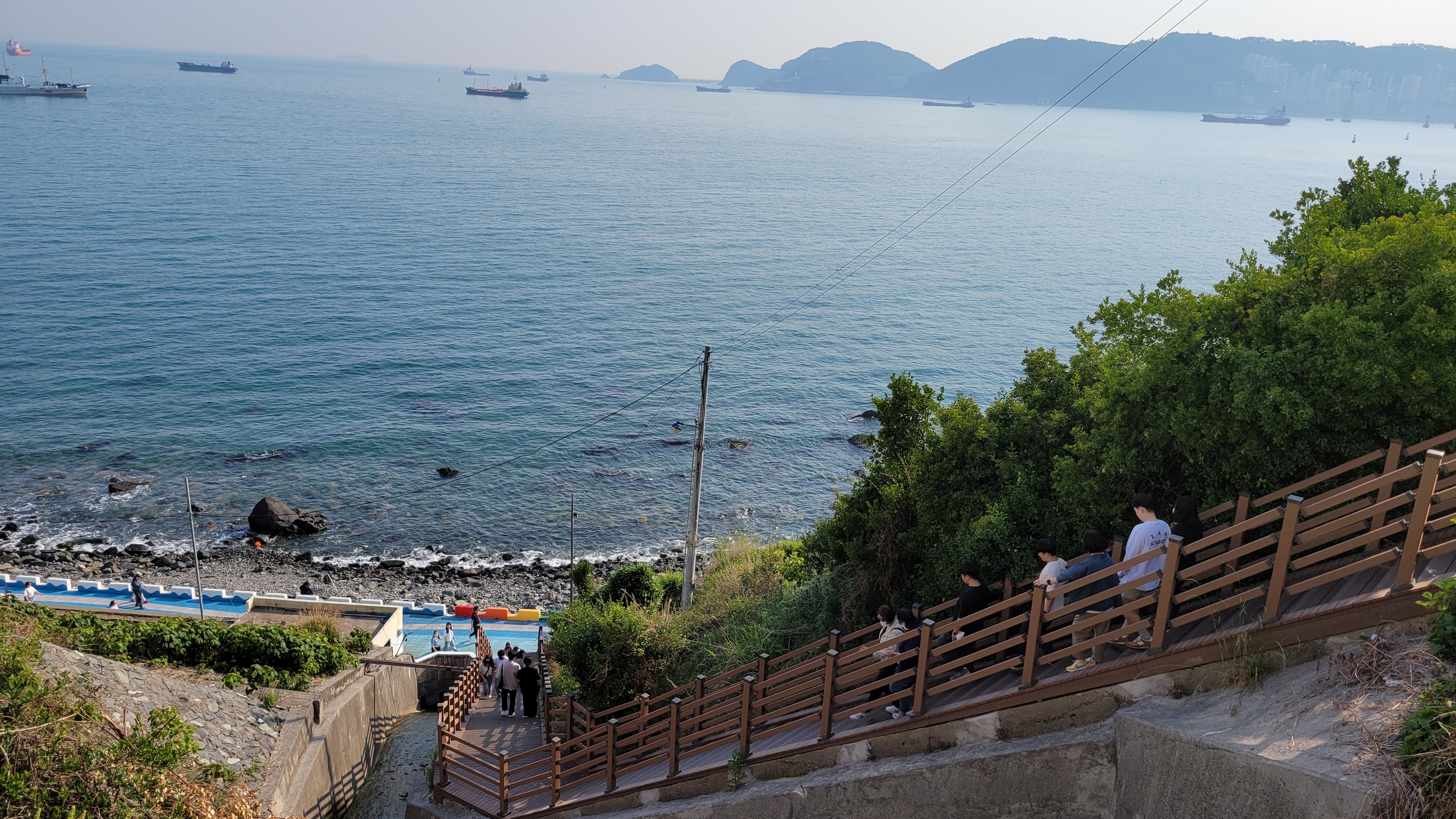 흰여울문화마을 맏머리계단