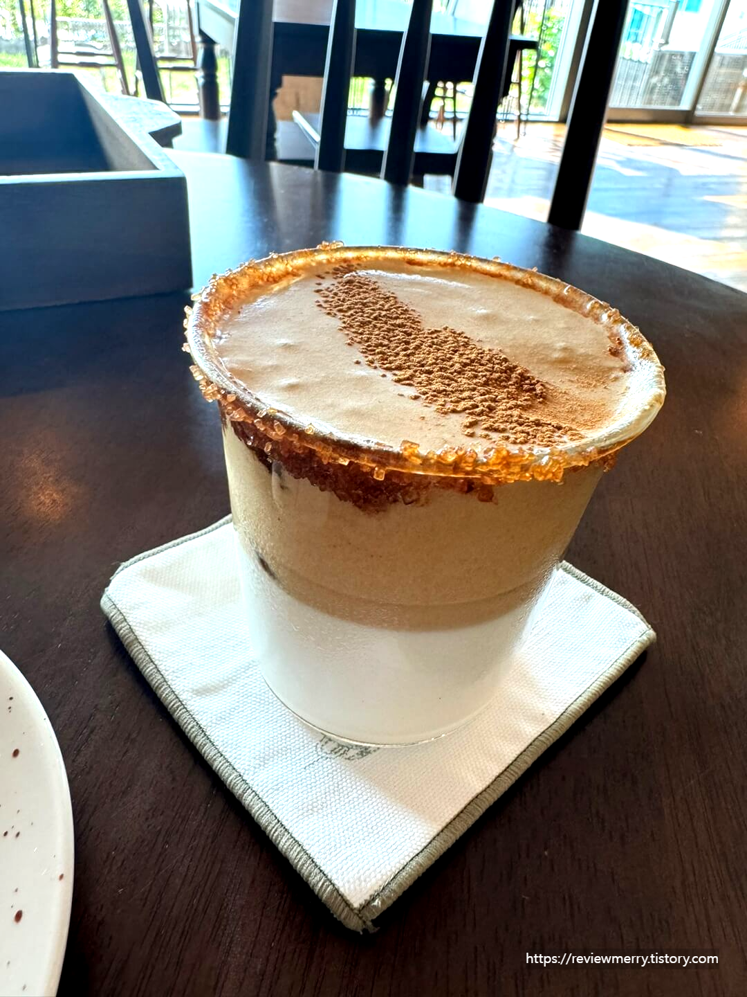 크림라떼 확대사진