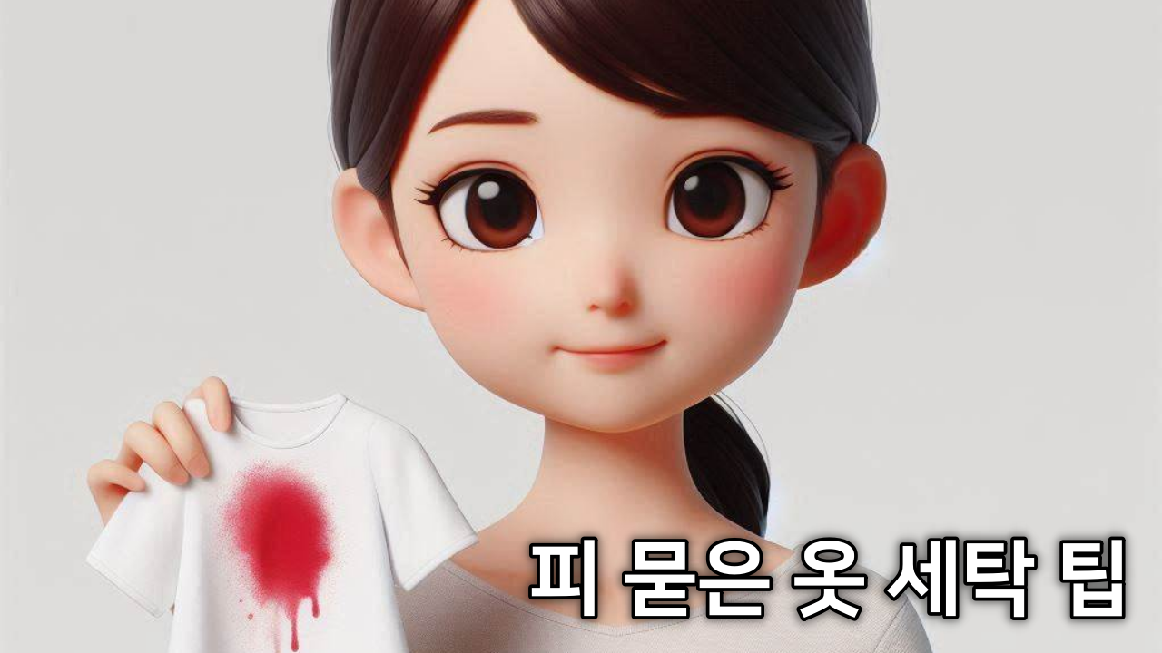 혈액 얼룩 지우는 방법, 핏자국 제거 방법 + 피 묻은 옷 세탁 팁
