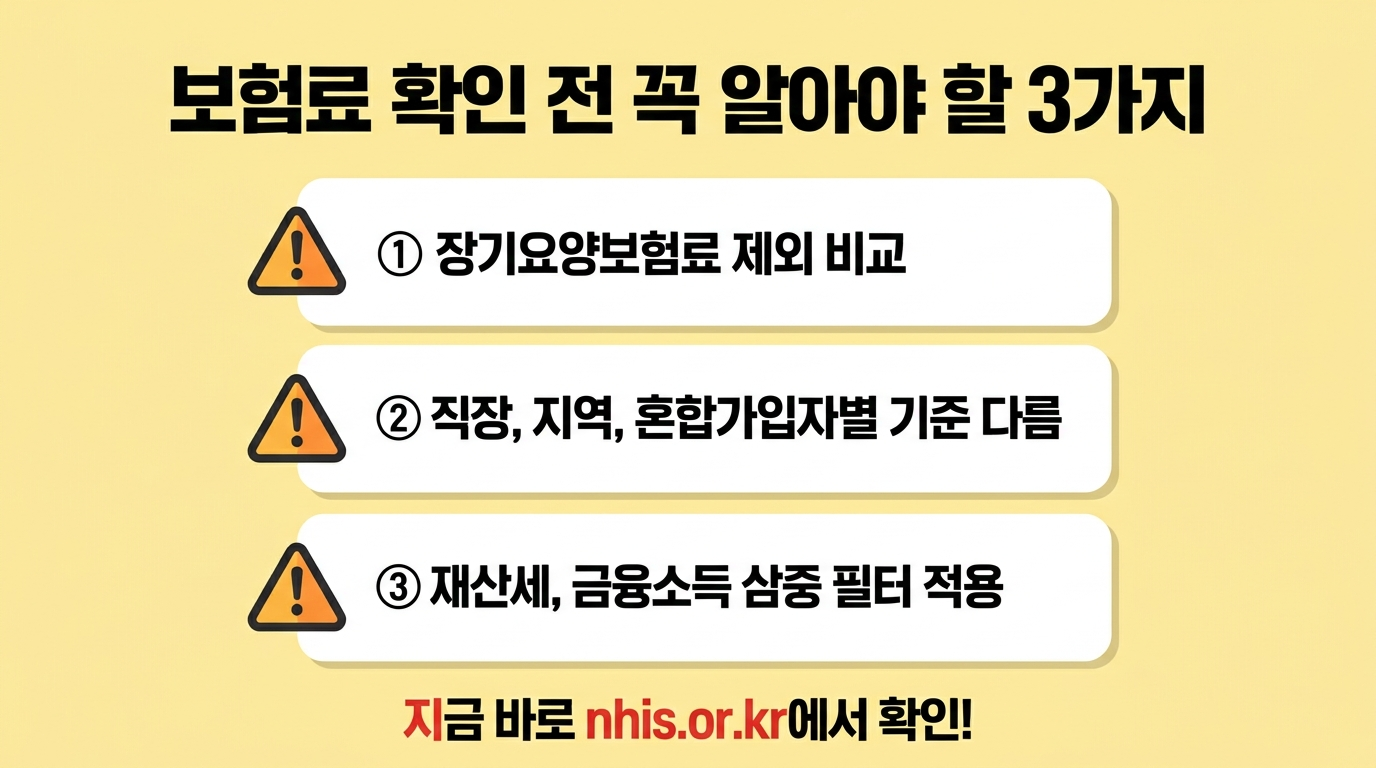 민생지원금 건강보험료 확인 전 꼭 알아야 할 3가지