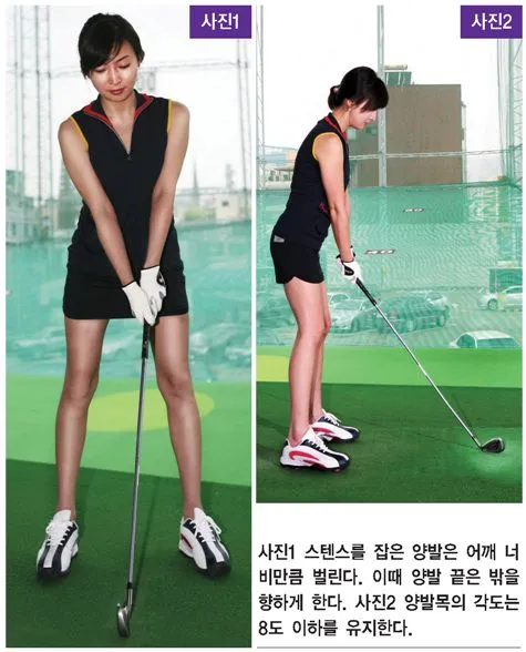 골프 스탠스 폭 결정 기준 체형별 클럽별 거리별 추천_7
