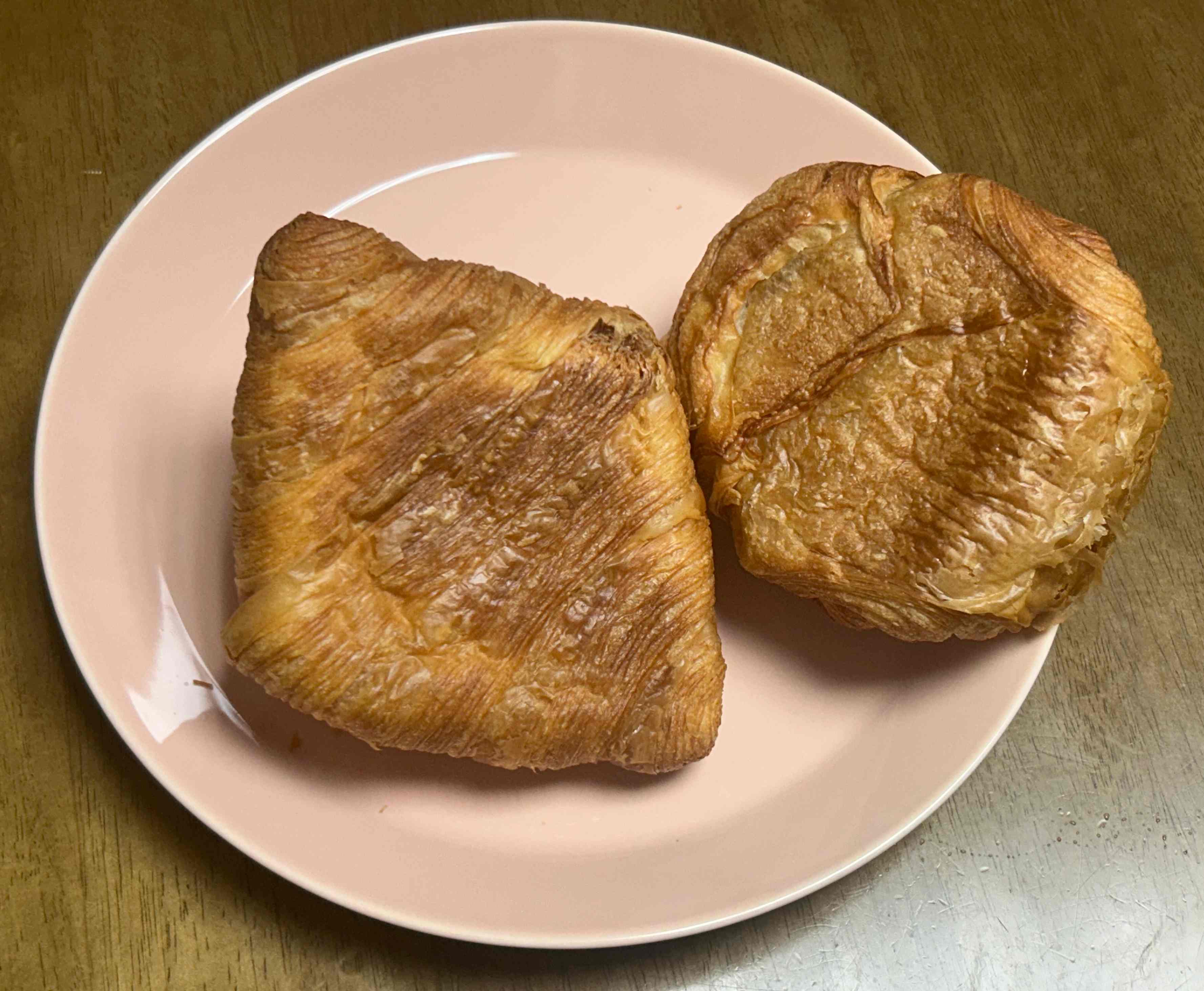 크루아상, 뺑오쇼코라 바닥면