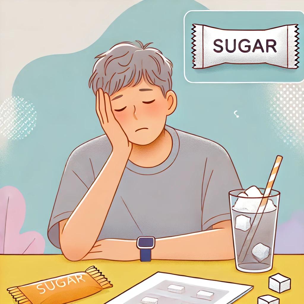 설탕 과다 증상