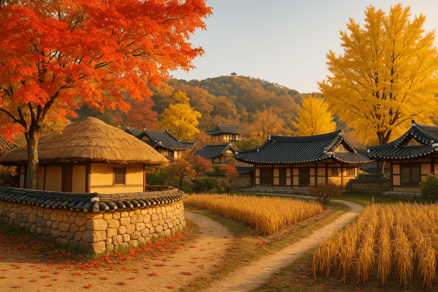 9월 안동 하회마을에서 만나는 가을 풍경과 전통 문화의 울림