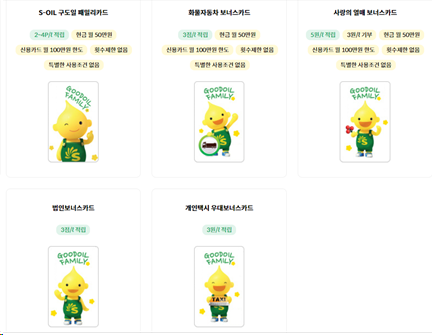 S-oil 주유소 보너스카드 사용하는 꿀팁 총 정리(a.k.a 주유소 포인트카드 알차게 사용하기)