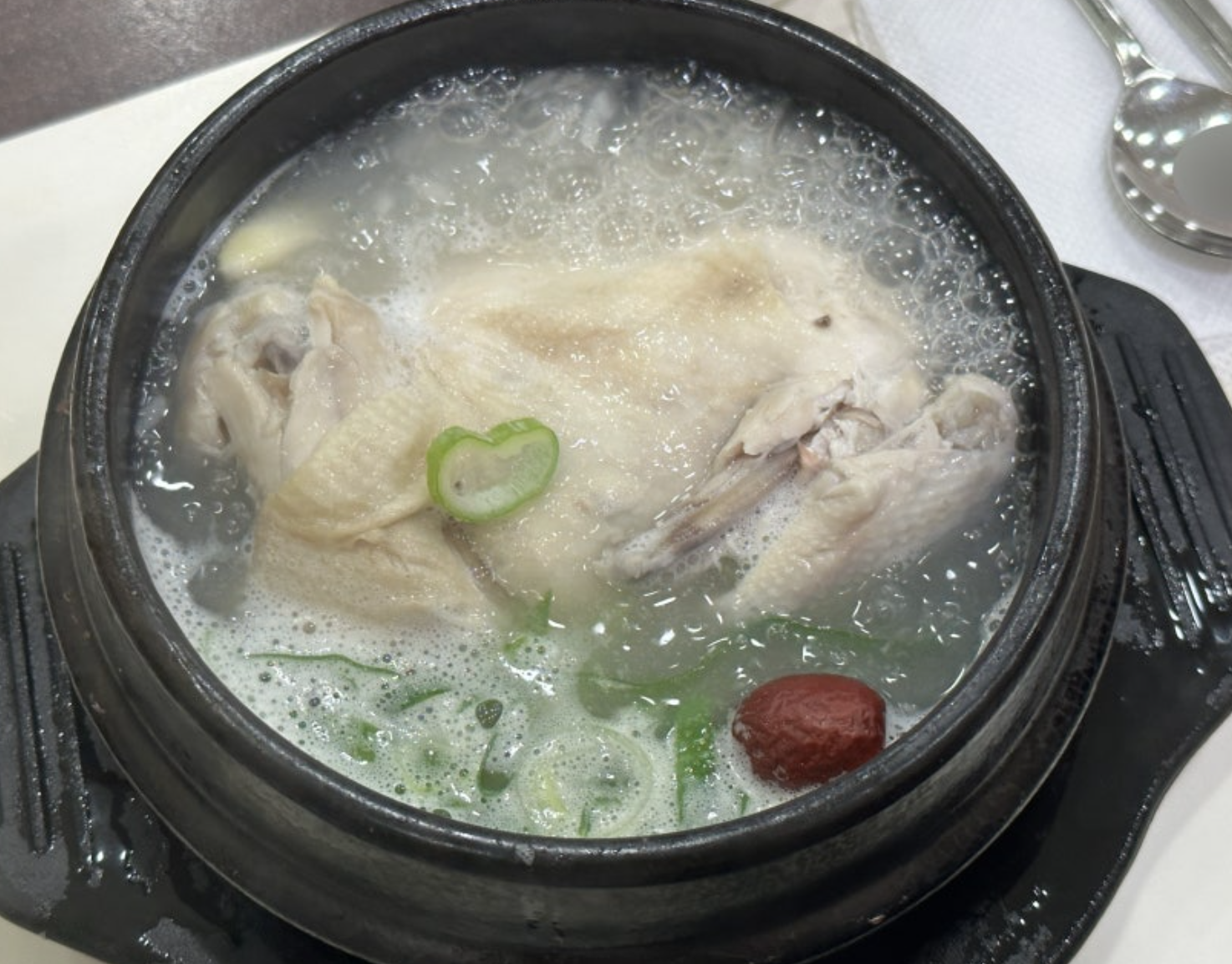 대추삼계탕