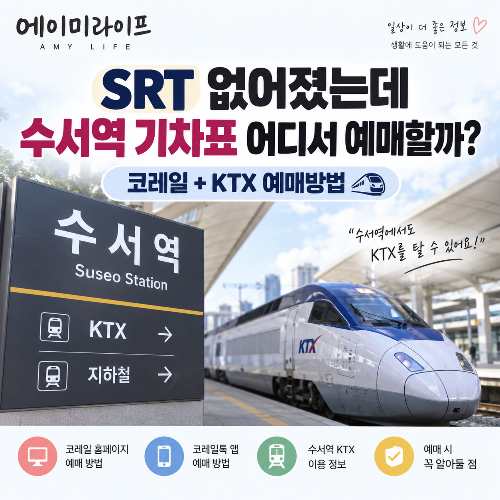 수서역_기차표_코레일과_KTX_예매방법