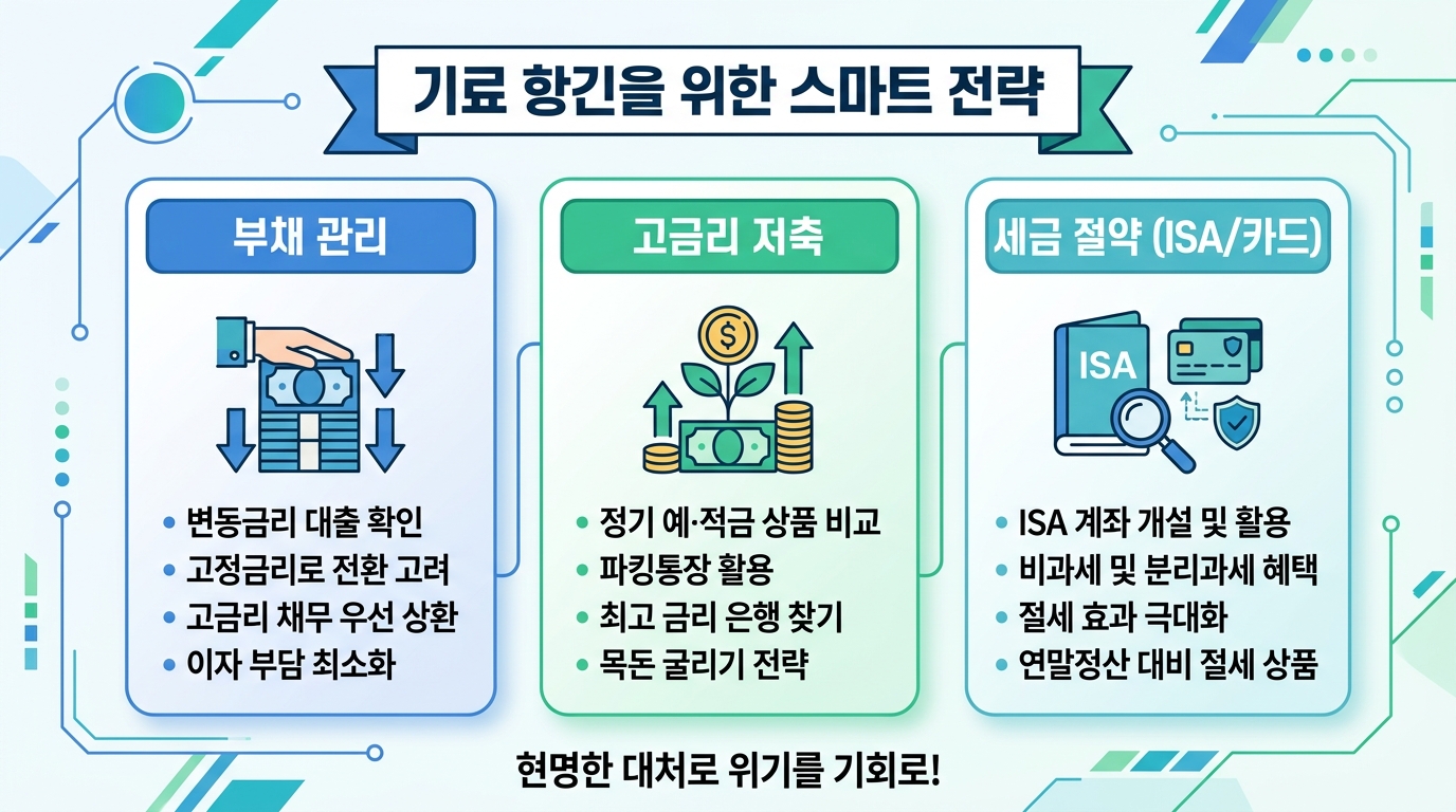 금리 인상기, 똑똑한 실생활 대처 방향