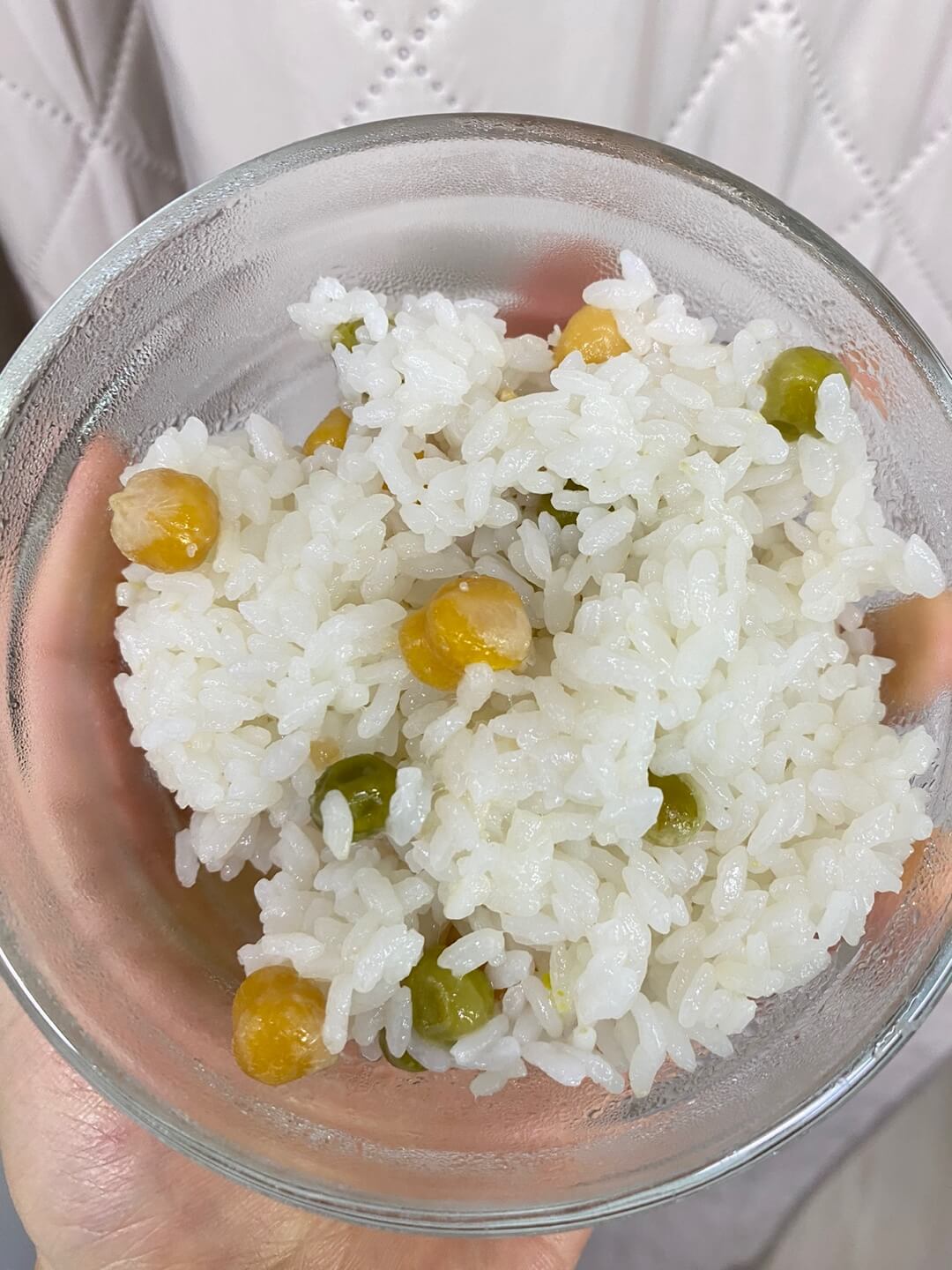 병아리콩 밥짓기