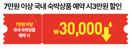 숙박페스타 할인권 받기