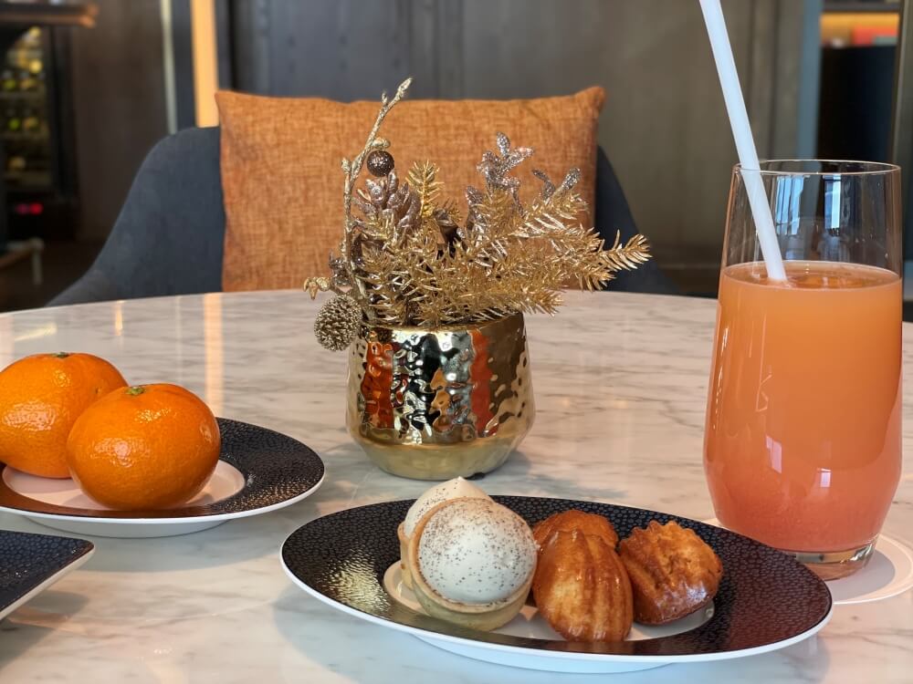 서울 잠실 소피텔 - 자몽쥬스와 레몬 마들렌