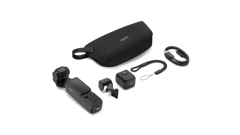 DJI 오즈모 포켓 4 구성품은 번들별로 차이가 있습니다. 가격도 달라지고요.