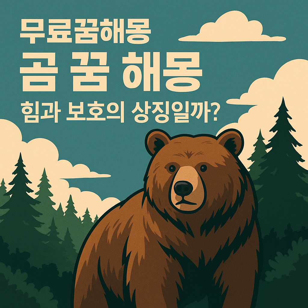 곰 꿈 해몽