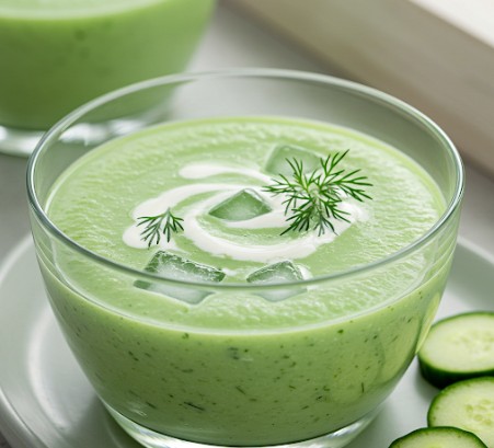 여름철 보양식 시원한 오이 냉국 음식