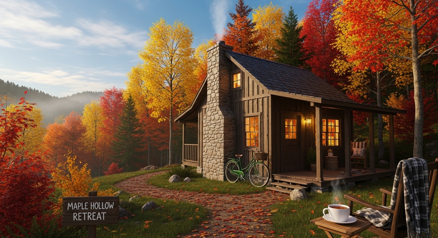 여행지 속 오두막