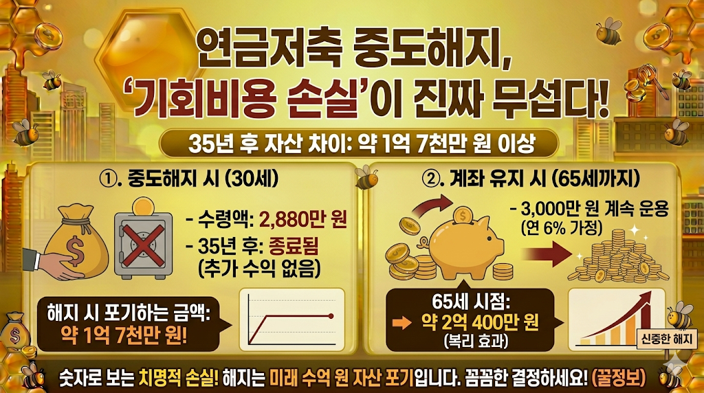 연금저축 중도해지