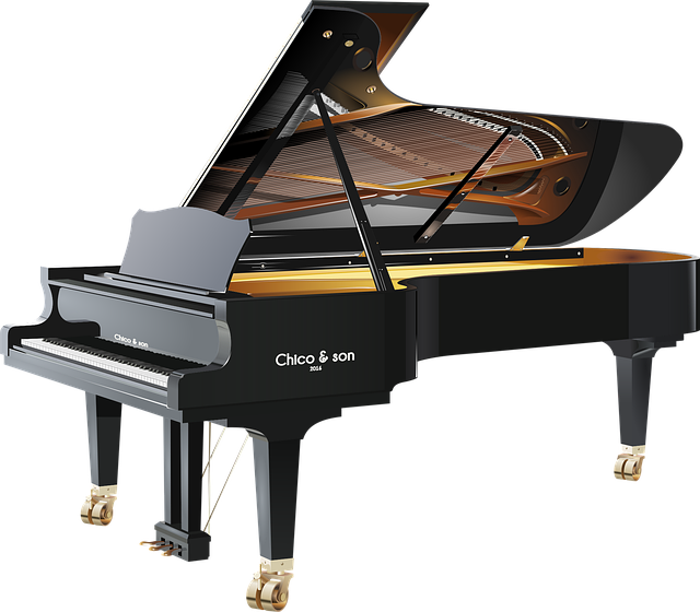 그랜드 피아노 사진