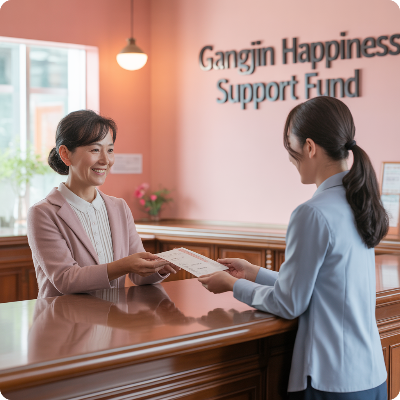 강진군 군민행복지원금 신청 이미지