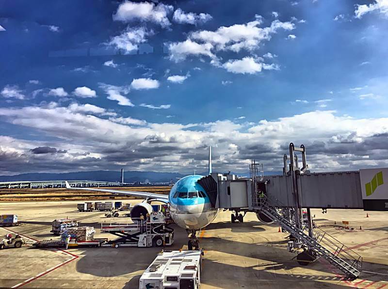 대한항공-탑승하는-사진