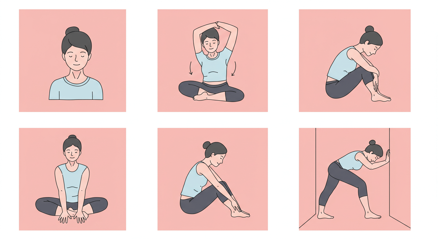 중장년층에게 적합한 스트레칭 루틴