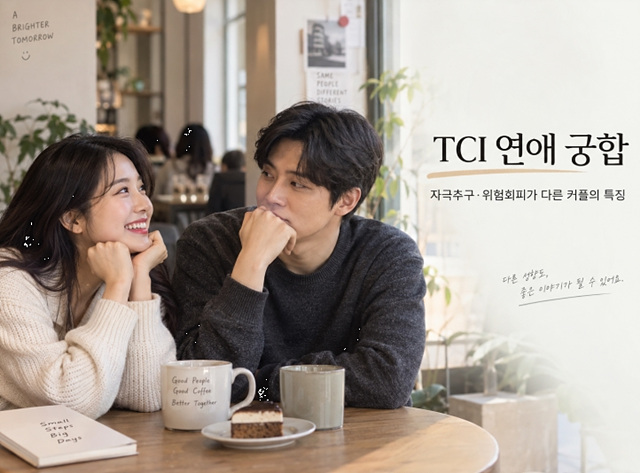 TCI 연애 궁합｜자극추구&middot;위험회피가 다른 커플의 특징