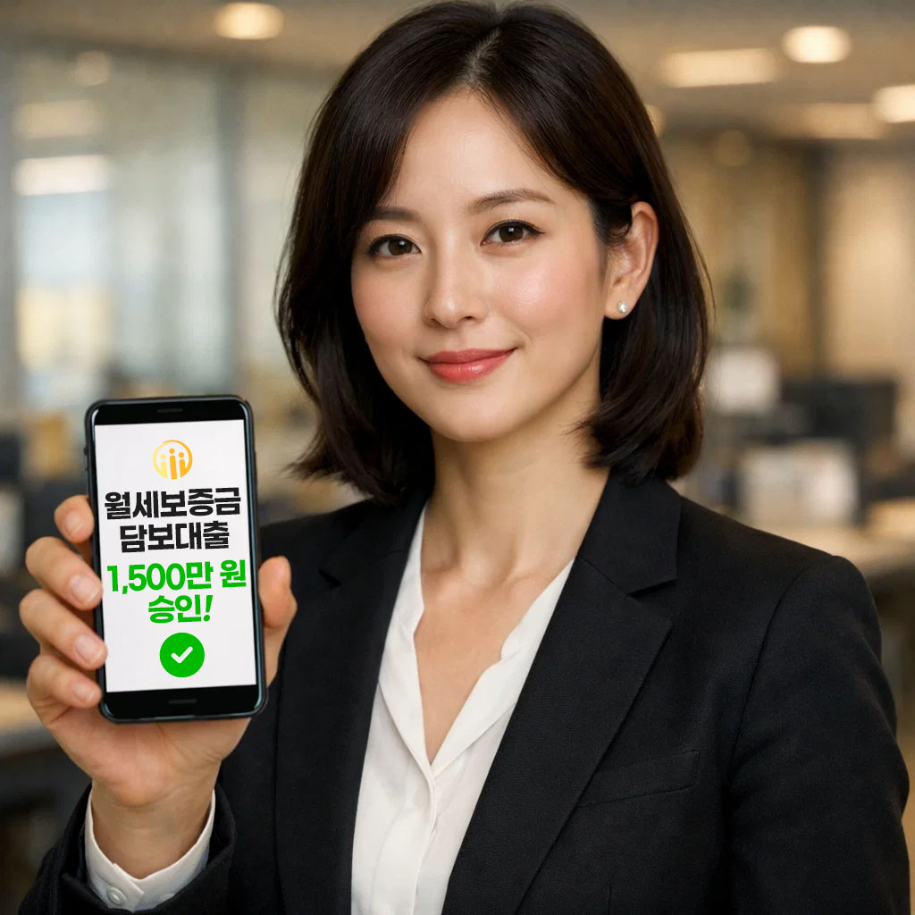 월세보증금담보대출 승인 사례