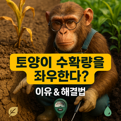 토양에 따라 작물 수확량이 달라지는 이유와 해결 방법
