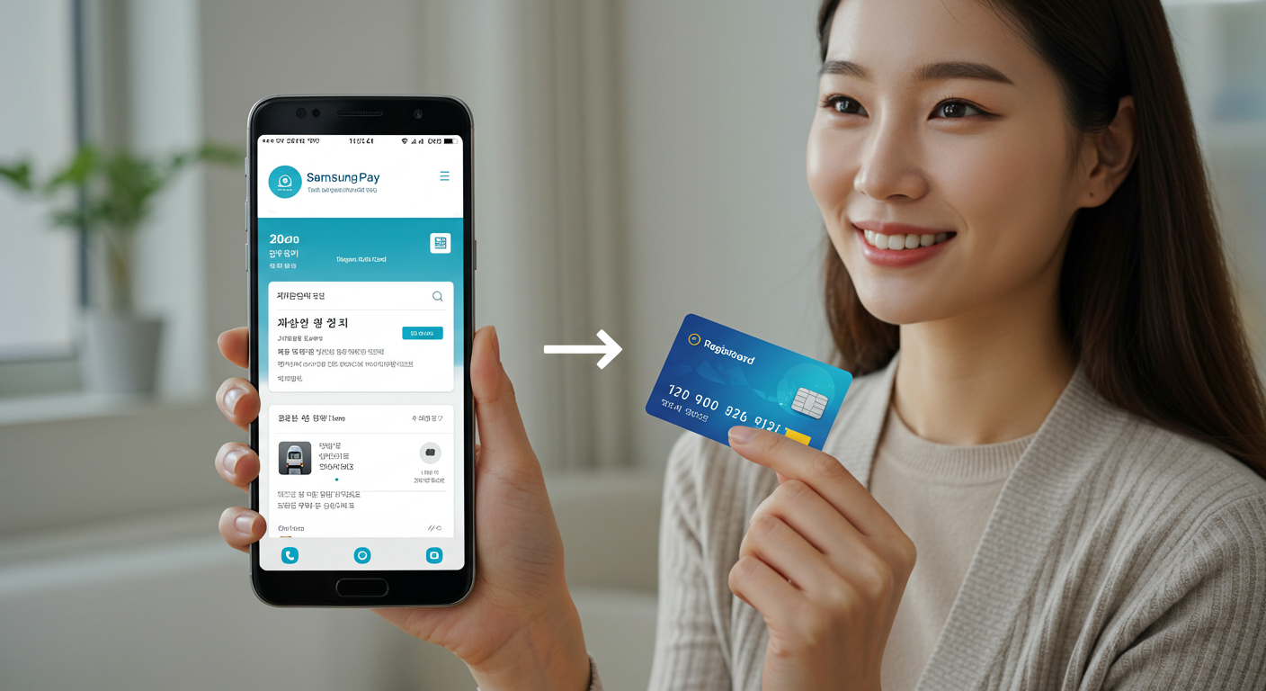 삼성페이 교통카드 등록법