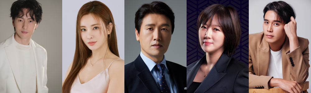 제9회 DIMF 뮤지컬스타 심사위원인 마이클리 배우, 정선아 배우, 성기윤 배우, 장소영 음악감독, / MC 손준호 배우