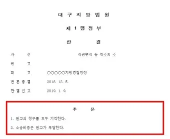 면직 정직 해직 뜻 맞춤법 의미_25