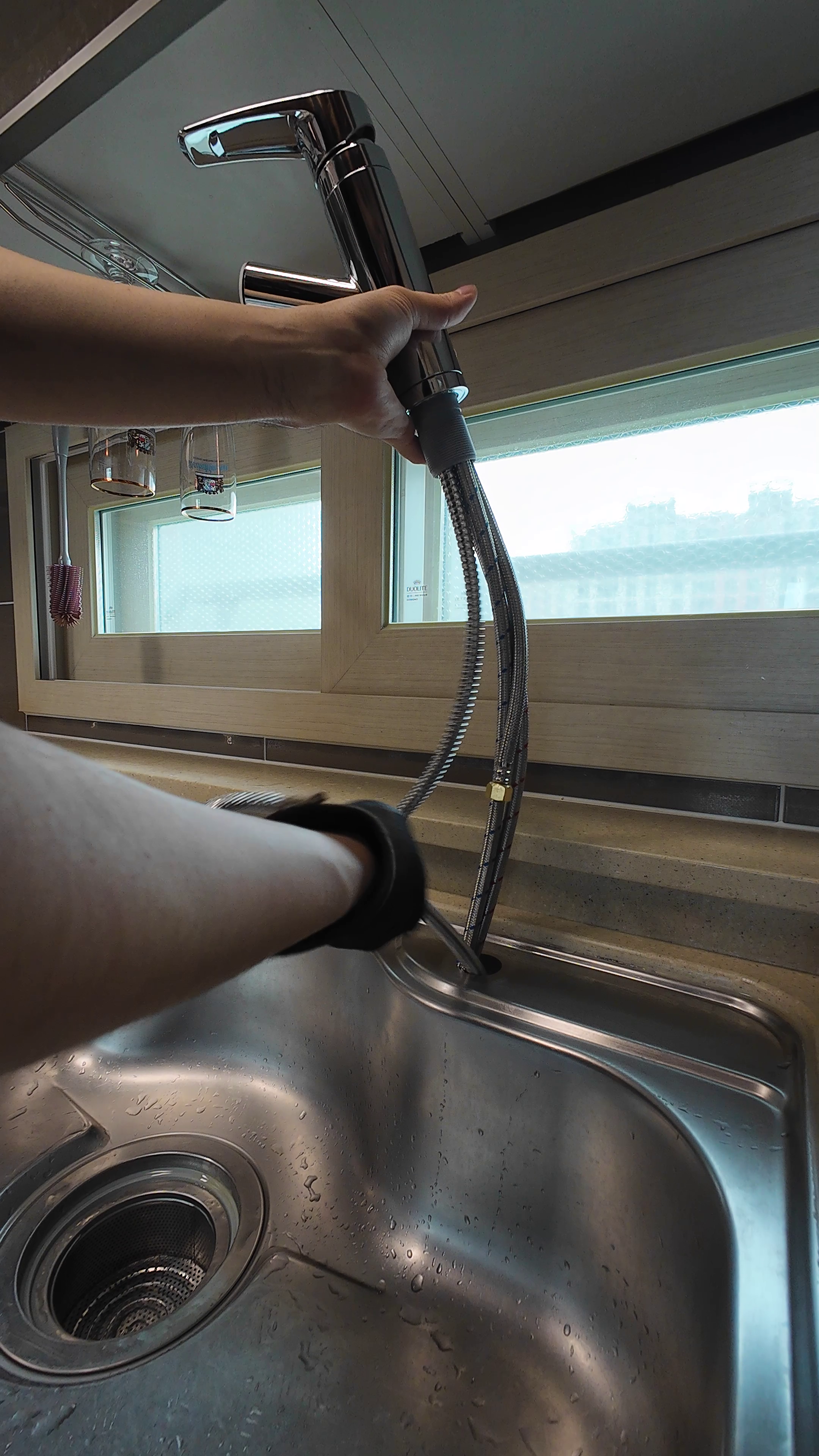 수전 교체 과정