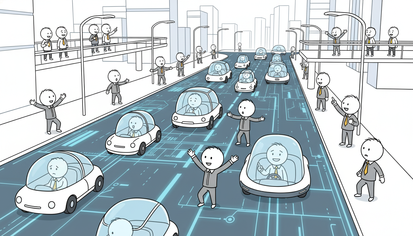 인공지능과 V2X 기반의 미래 자율주행 시스템