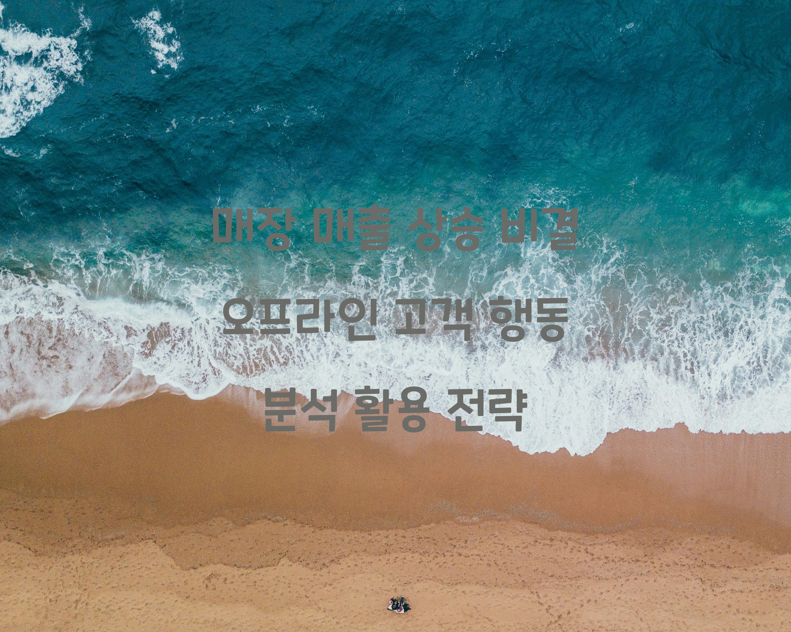 오프라인 고객 행동 분석  