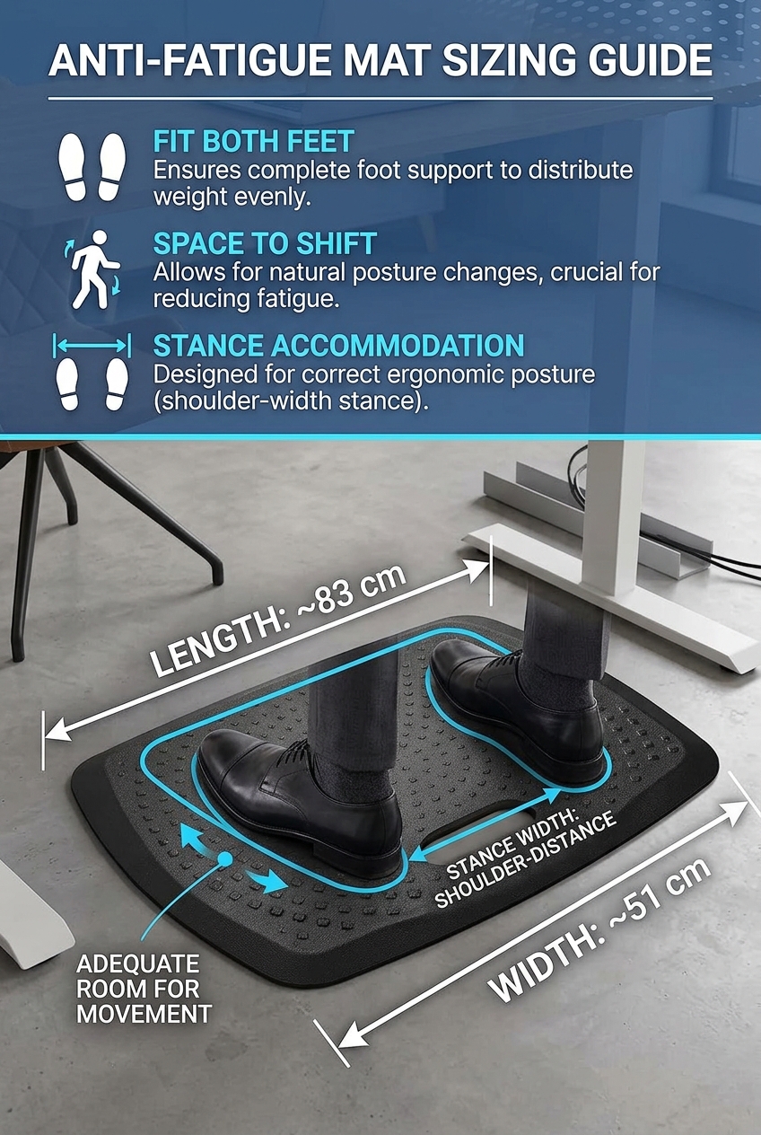 스탠딩 데스크 매트 추천 직장인 사무실