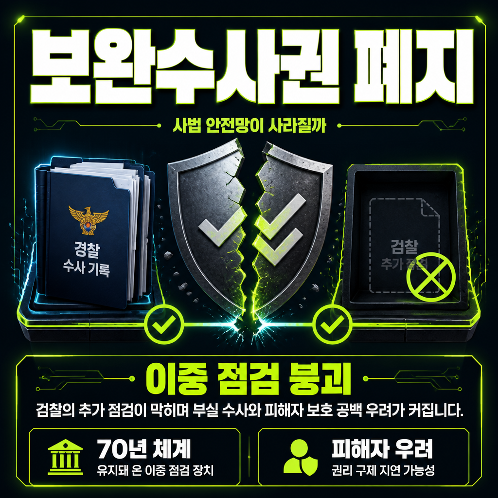 보완수사권 폐지