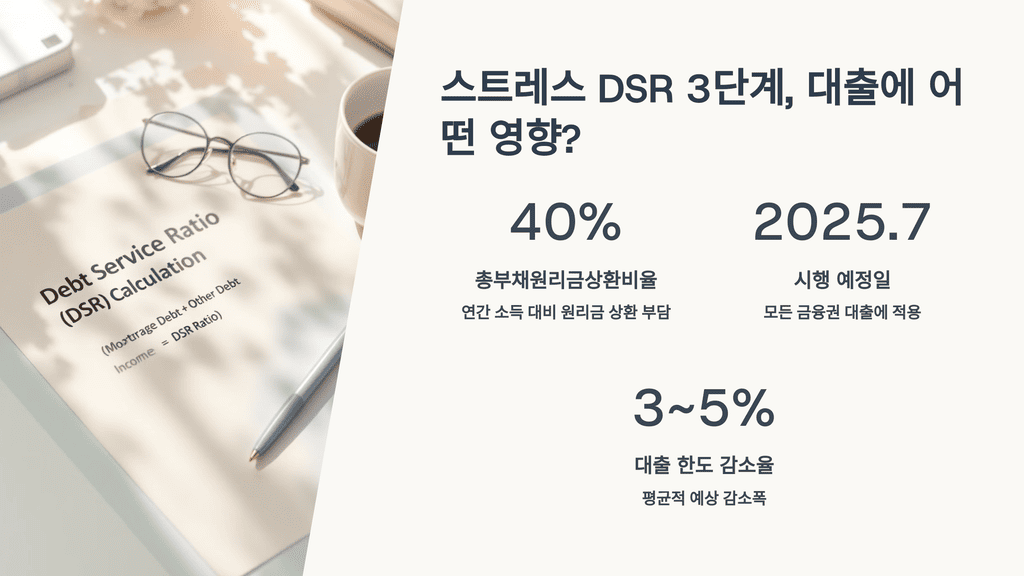 스트레스 DSR 3단계, 대출에 어떤 영향?