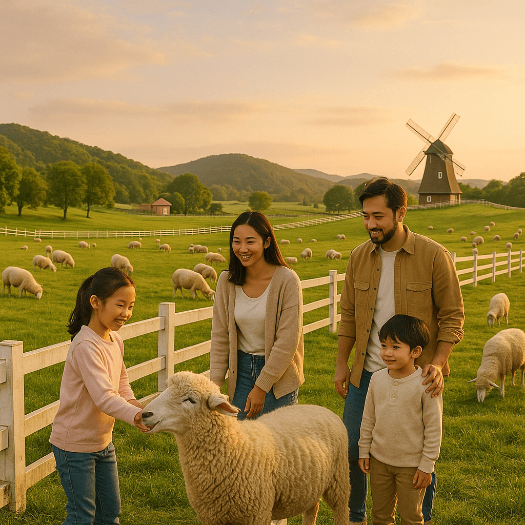 안성 팜랜드 가족 체험 여행, 자연 속에서 배우고 즐기는 힐링 농장 체험