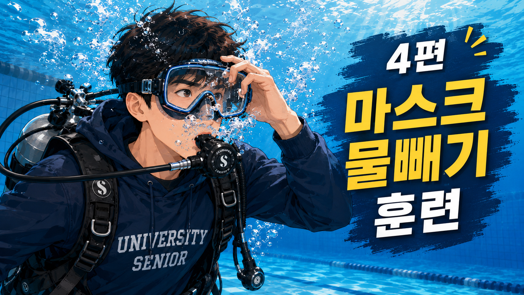 스쿠버 다이빙 자격증 로드맵 4편 설명 이미지