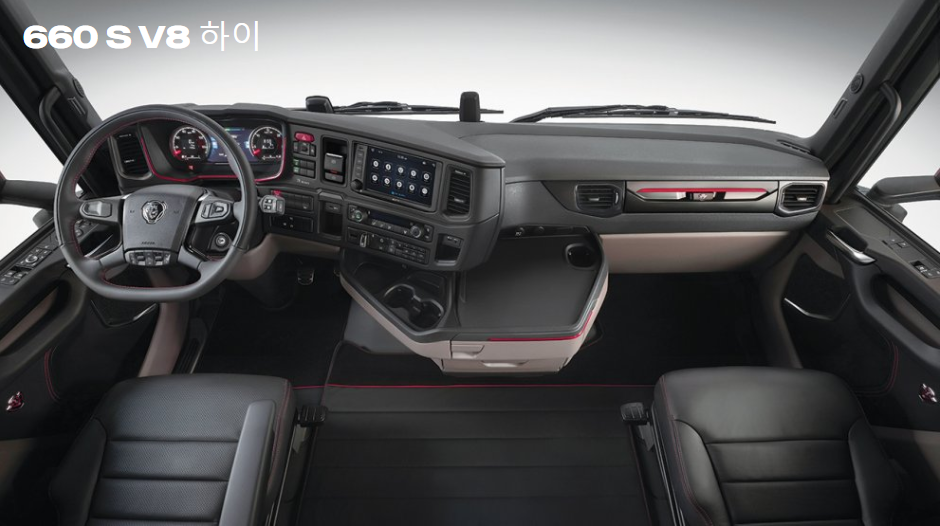 스카니아트랙터V8