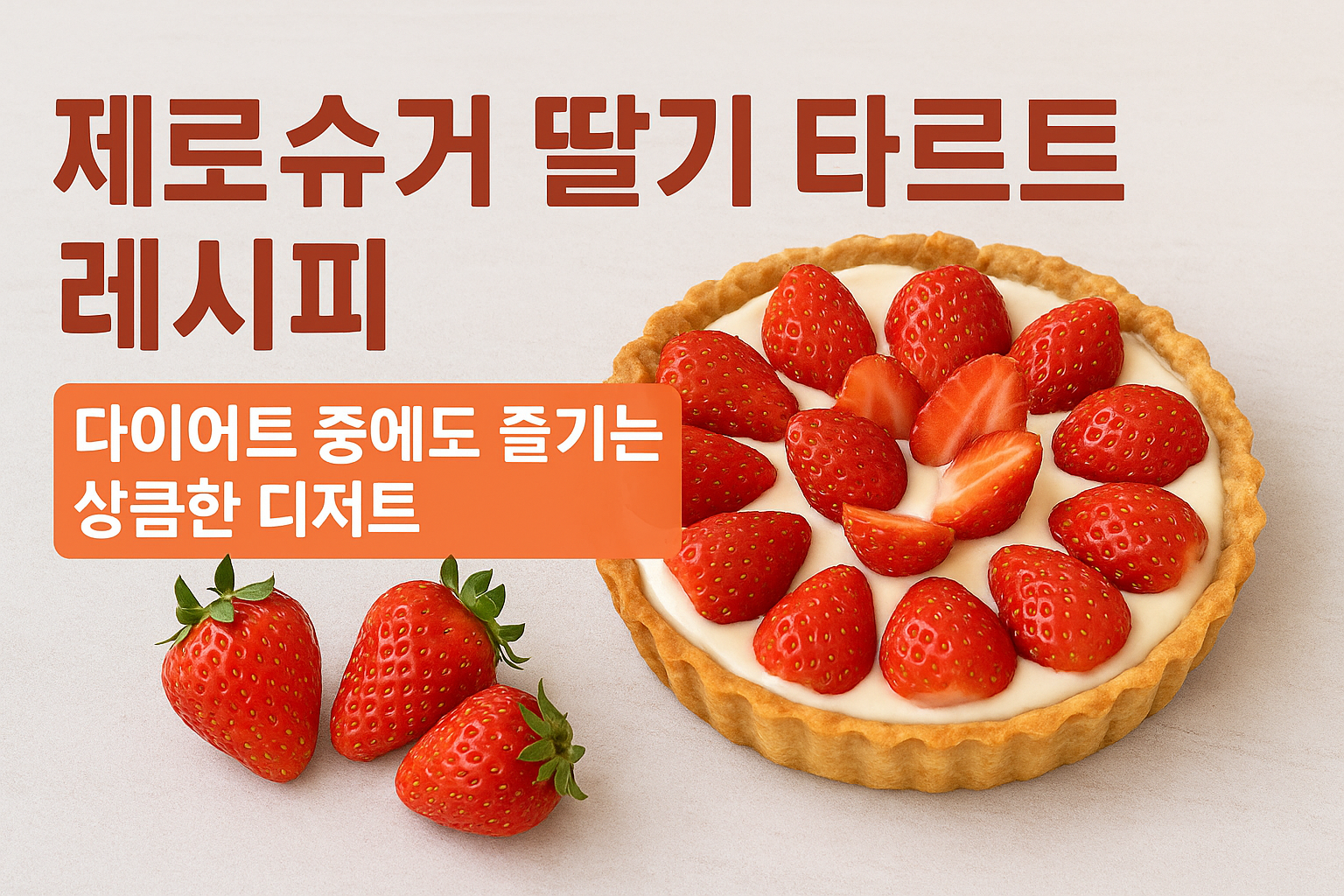 딸기 타르트