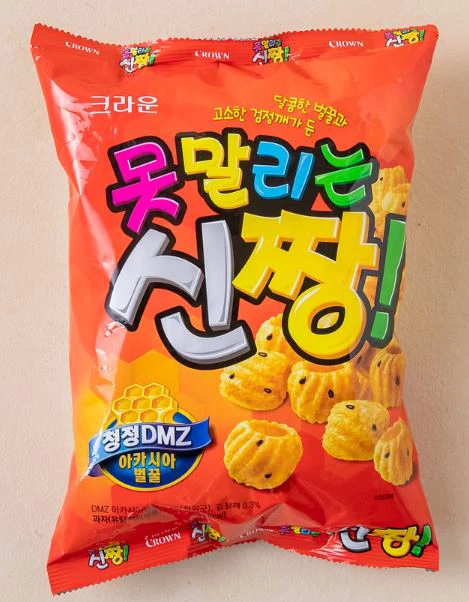 칼로리 낮은 과자
못말리는 신짱