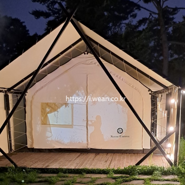 오프닝 천막 입니다.