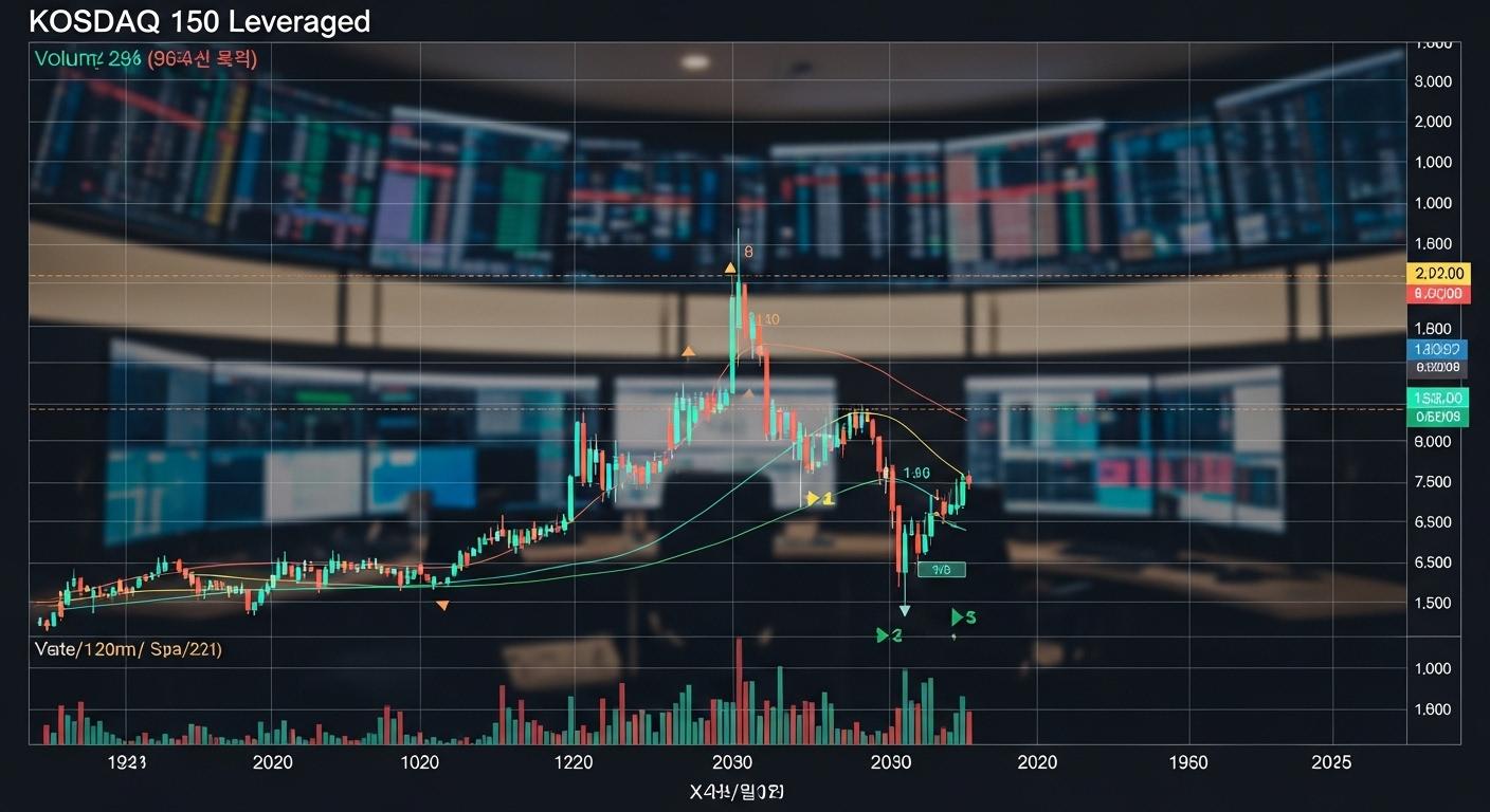 코스닥150레버리지 주가