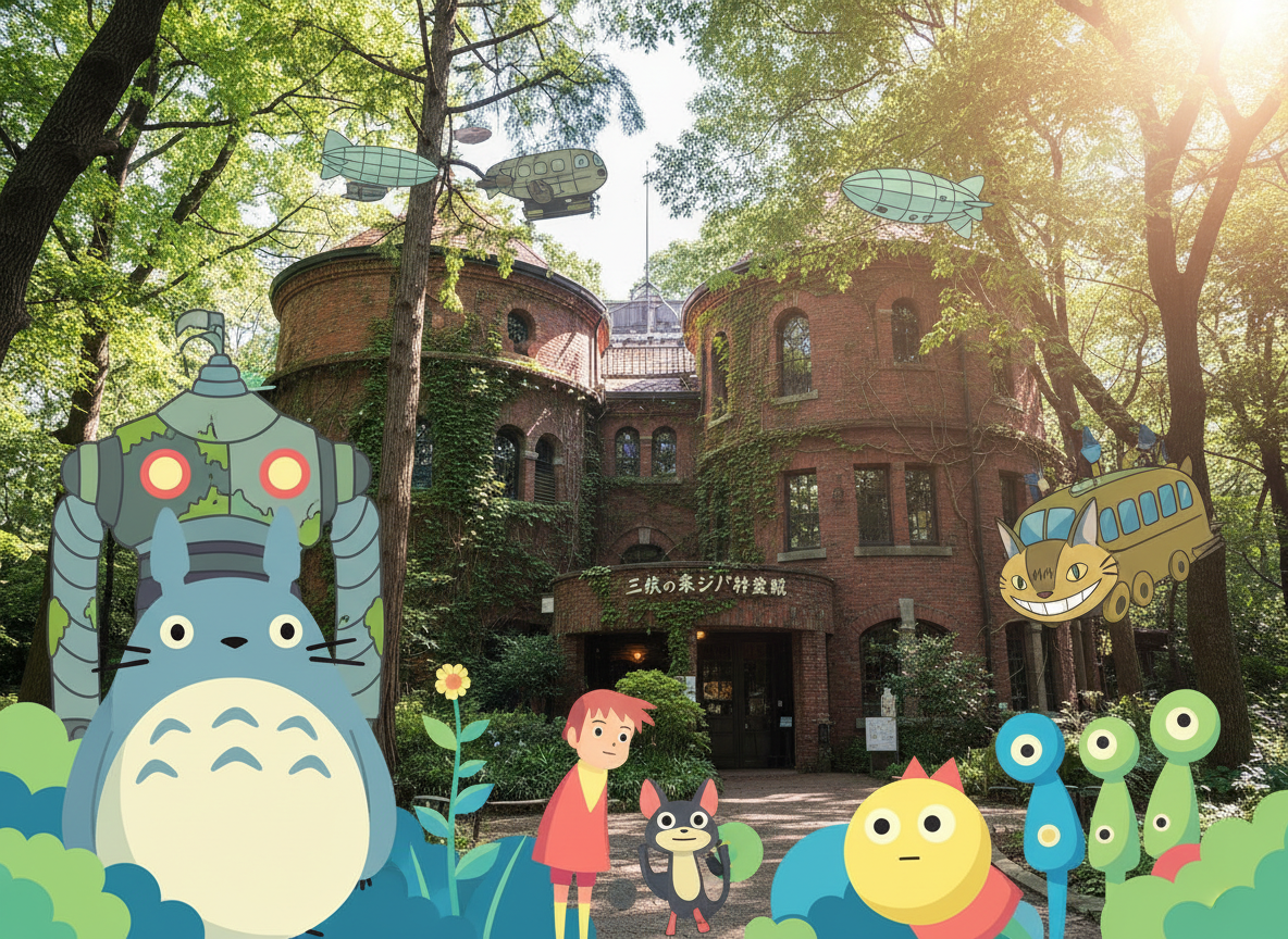 도쿄 미타카 지브리 미술관 예약