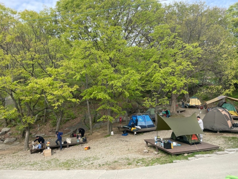 캠퍼의 성지 함허동천야영장 소개