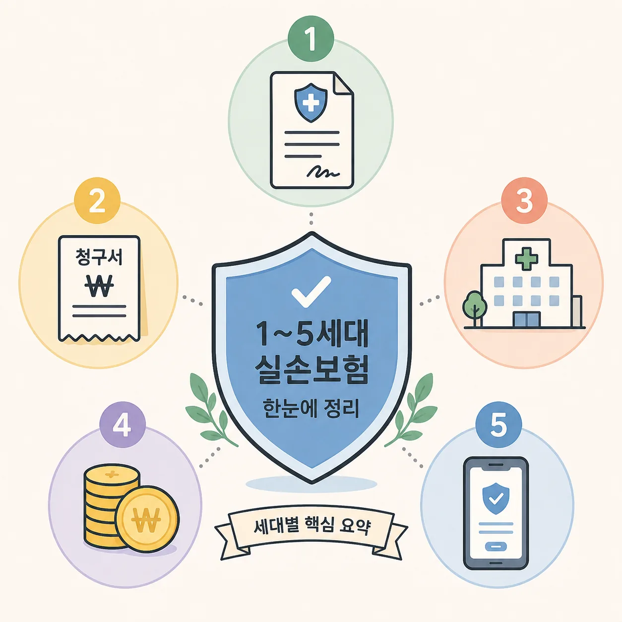 실손보험 세대 확인