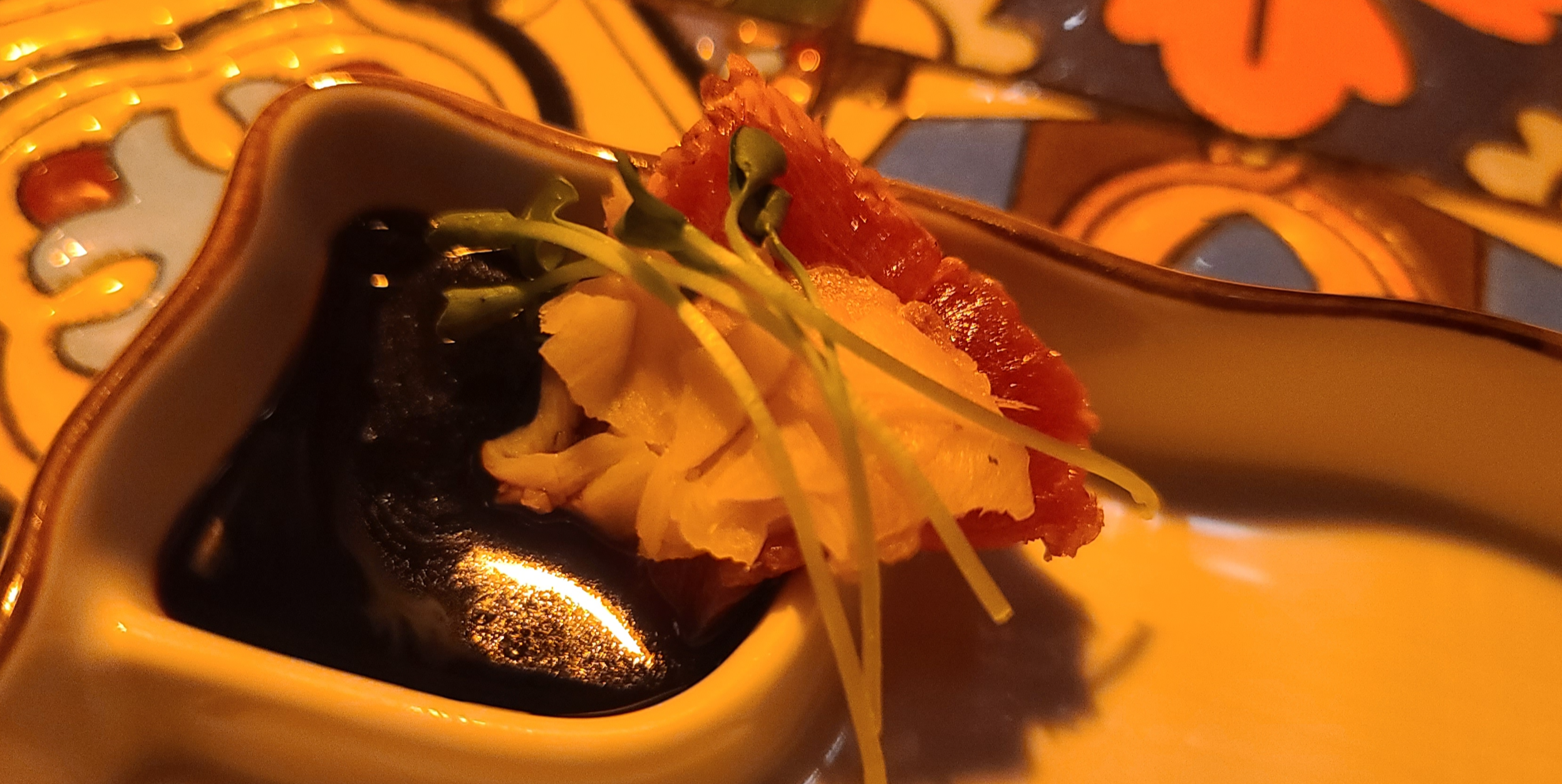 숙성회 모란맛집 이자카야 루리재패니즈다이닝 갓성비 성남맛집 숙성회맛집 메뉴판 기본반찬 참치회 광어 도미 연어 한치 단새우 아귀간