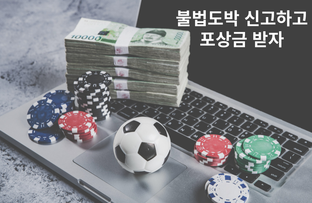 불법도박 신고하고 포상금받자