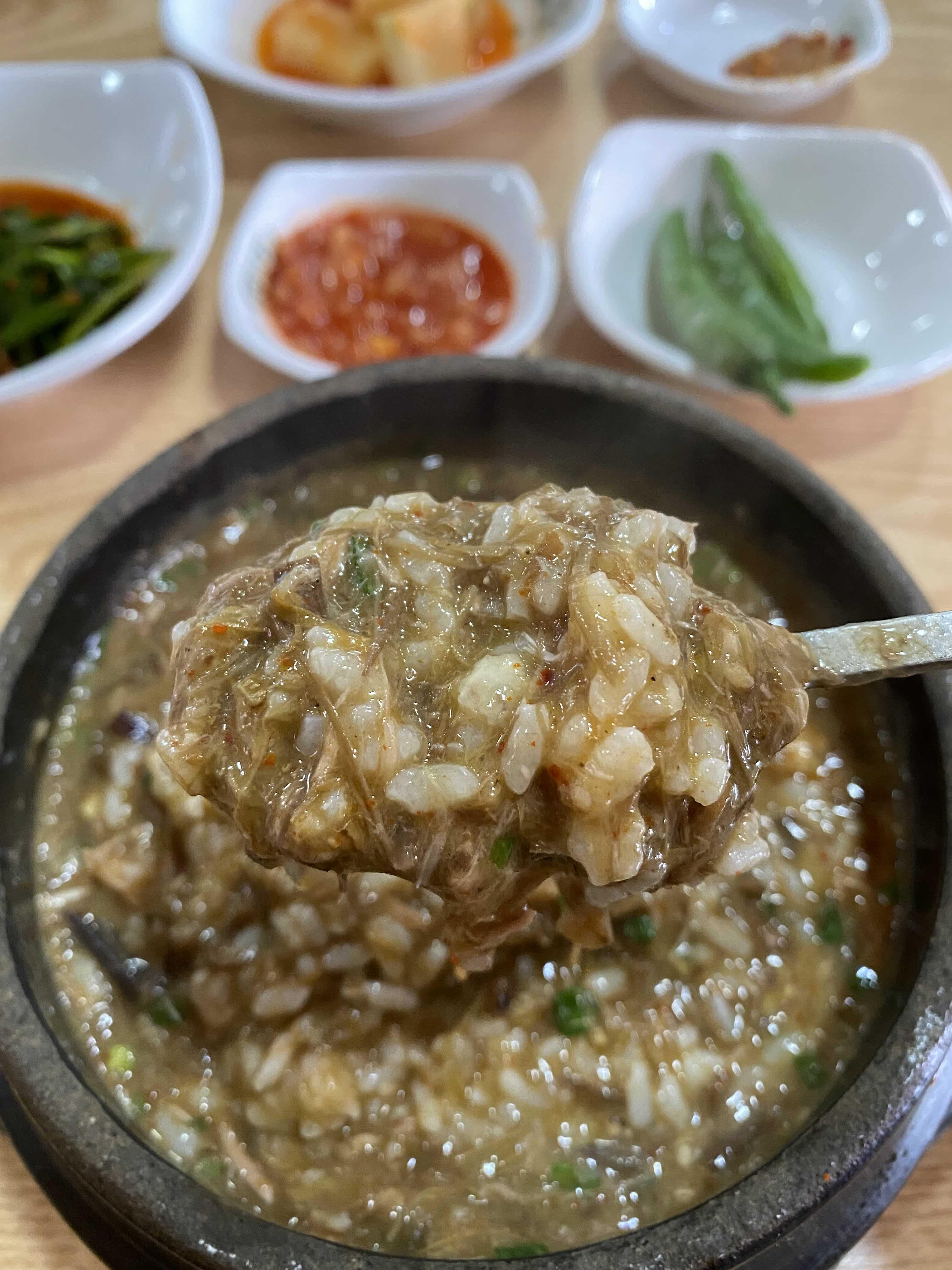 우진해장국의 고사리육개장